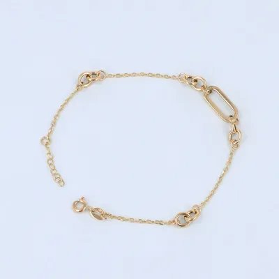 Yellow gold bracelet