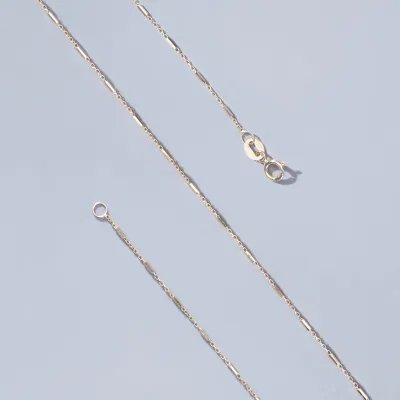 Fancy chain with polished segments