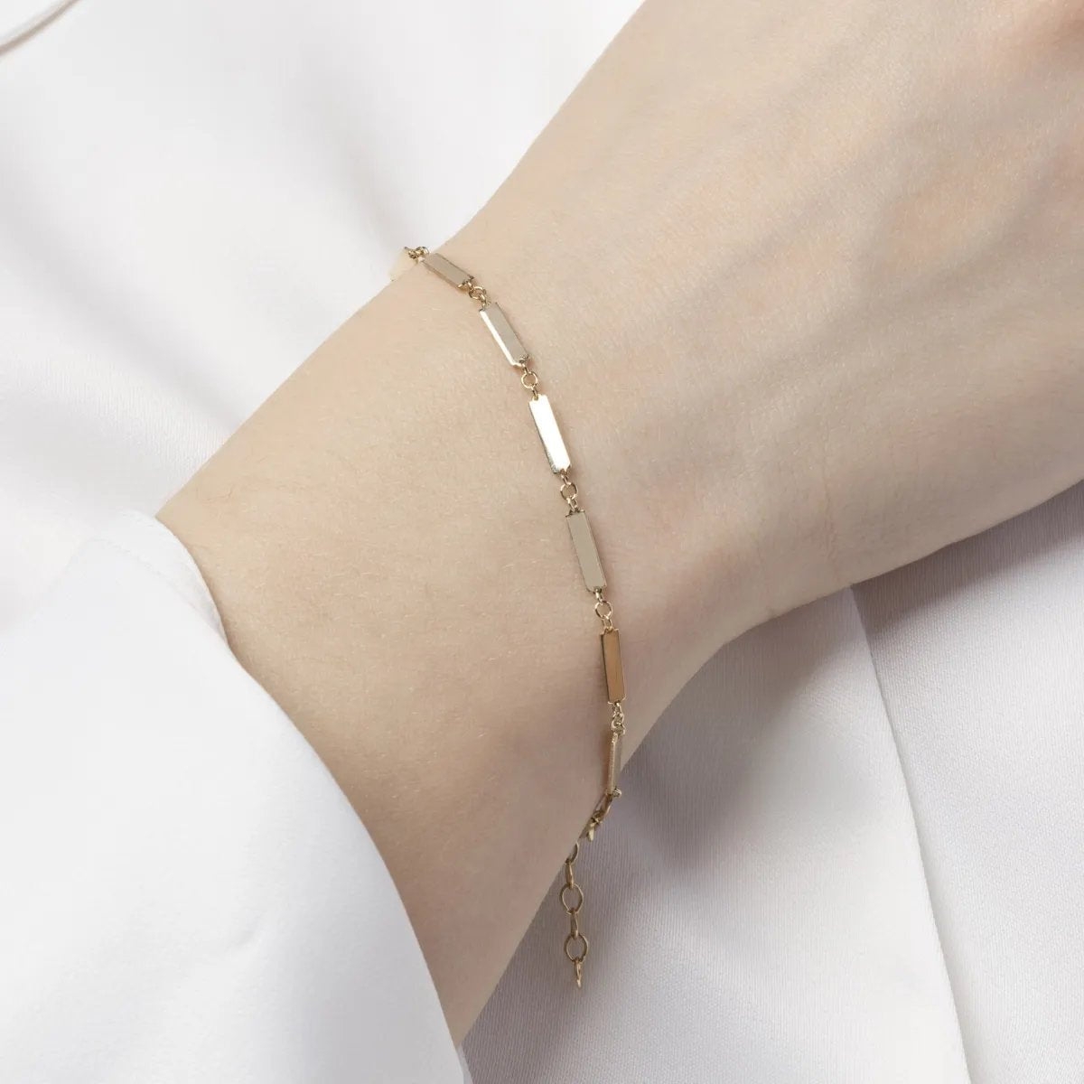 Yellow gold bracelet