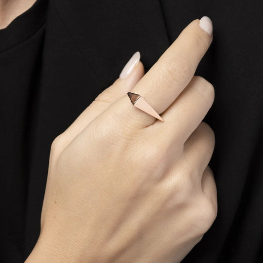 Red gold ring