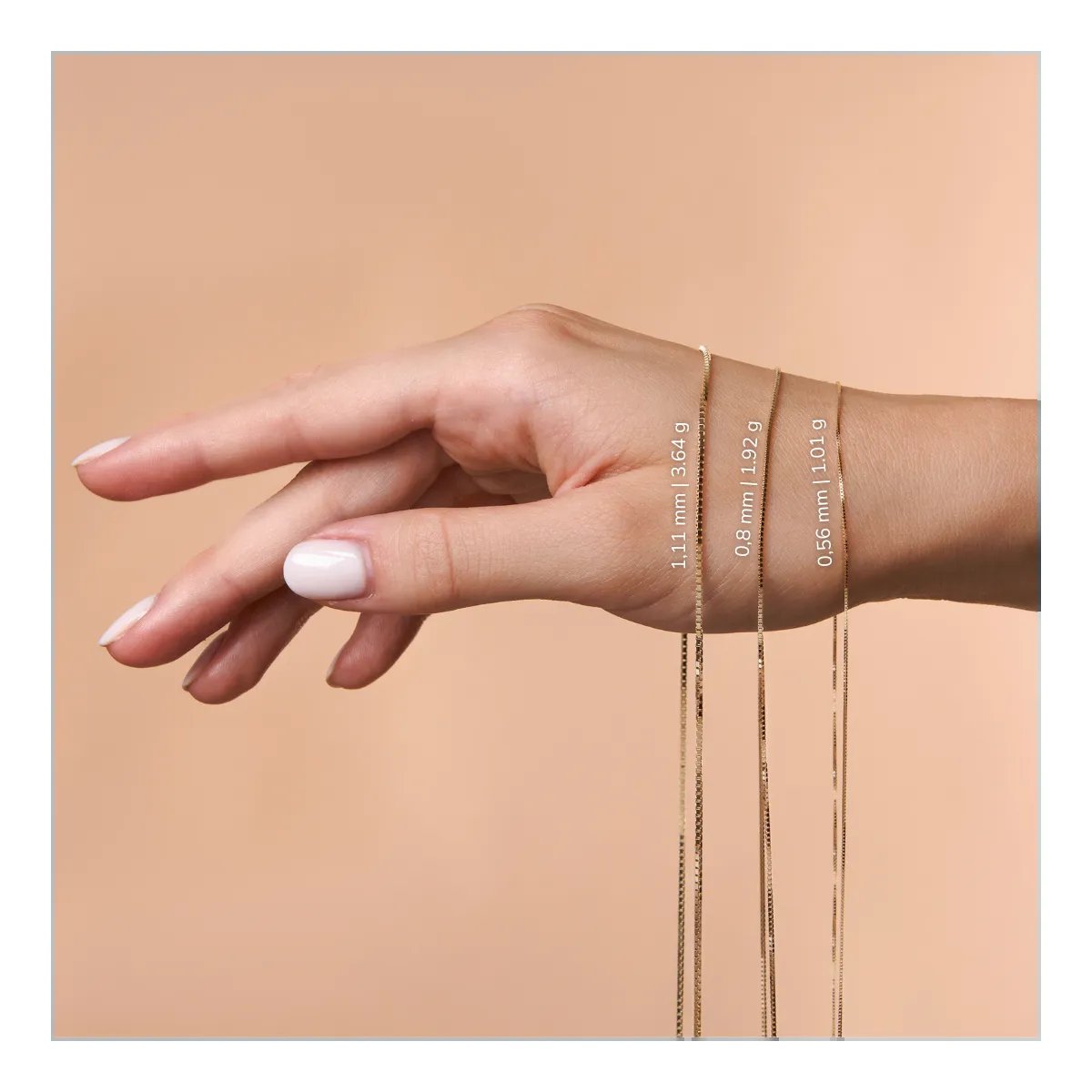 Veneziana/Box Gold Chain