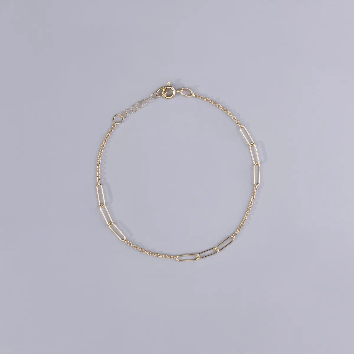 Light yellow gold bracelet