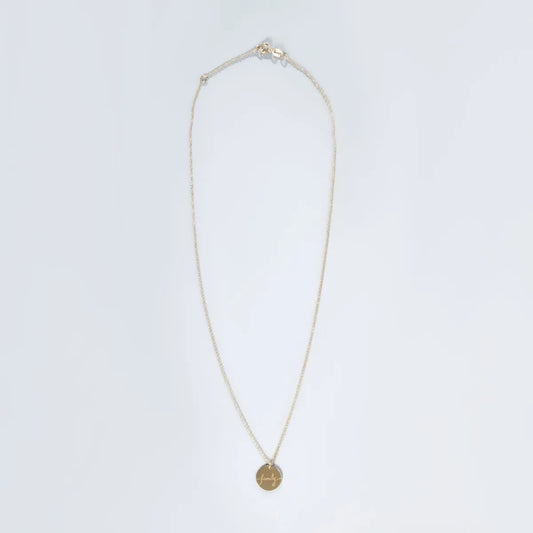 "Family" Yellow Gold Necklace