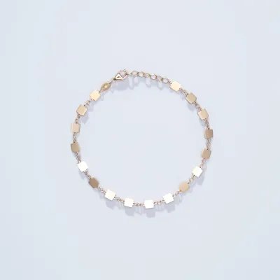 Yellow gold bracelet