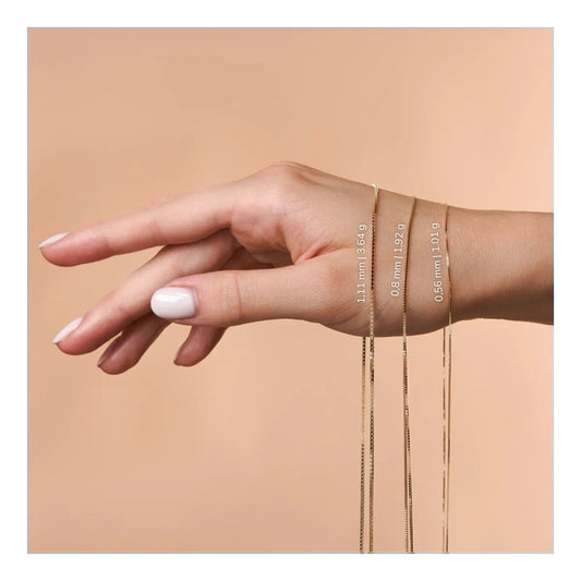 Veneziana/Box Gold Chain