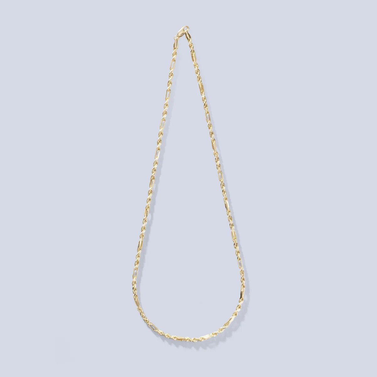 Hollow alternate rope chain