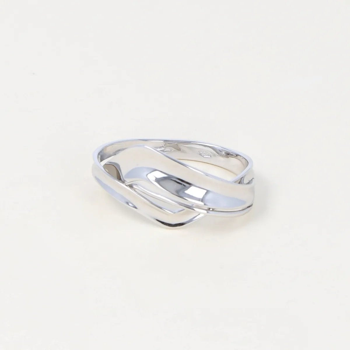 White gold ring
