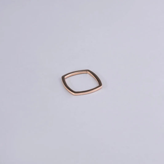 Rose gold ring