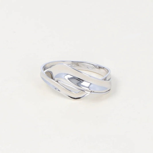 White gold ring