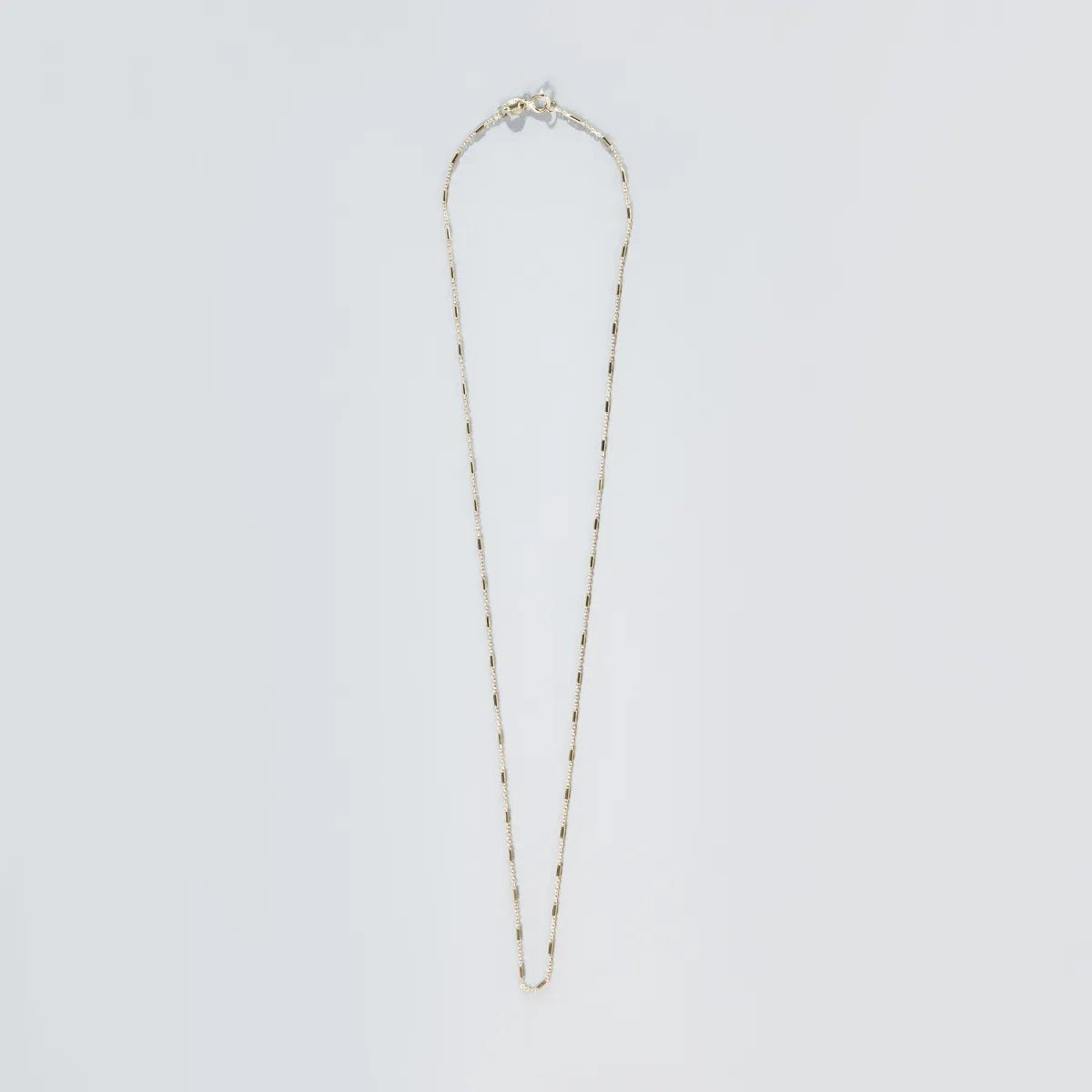 Fancy chain with polished segments