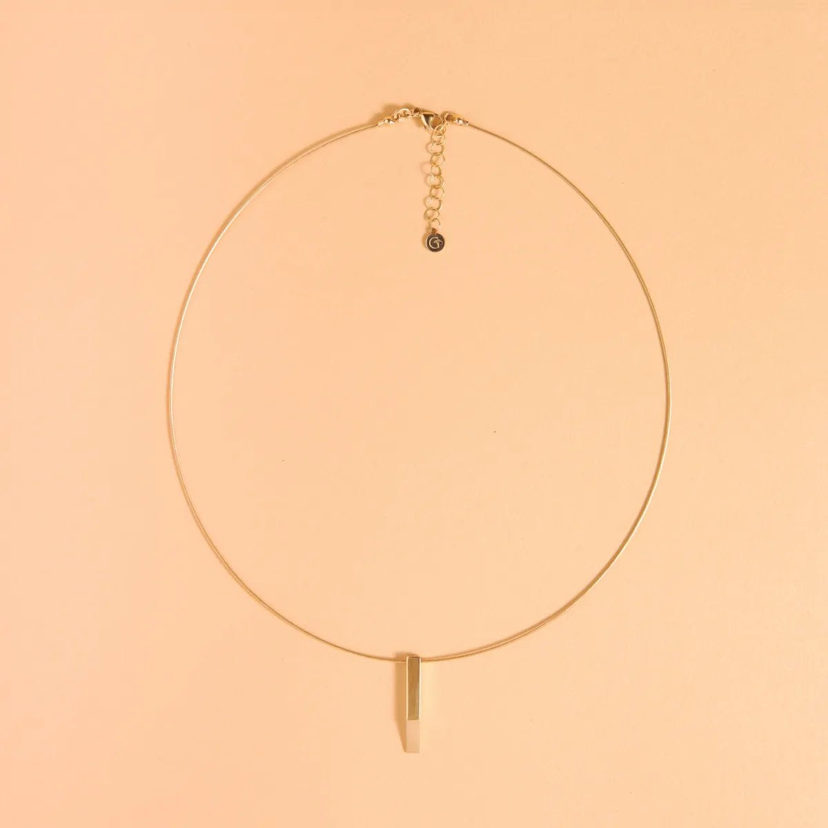 Yellow gold neklace from "Futura" collection