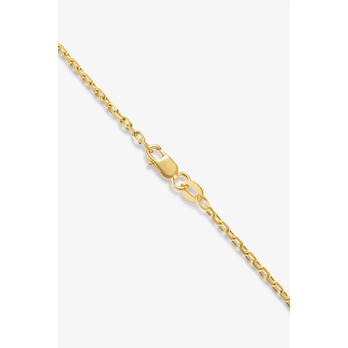 Anchor - Diamond-cut Gold Chain